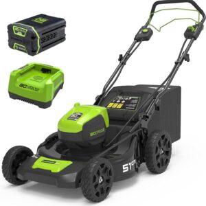 Tondeuse à Gazon sans Fil Autotractée Greenworks Pro 80V 51cm Brushless