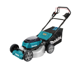 Tondeuse auto-tractée 36V 36V (2X18V LXT) - MAKITA - avec 4 batteries 18V 5.0Ah - DLM532PT4